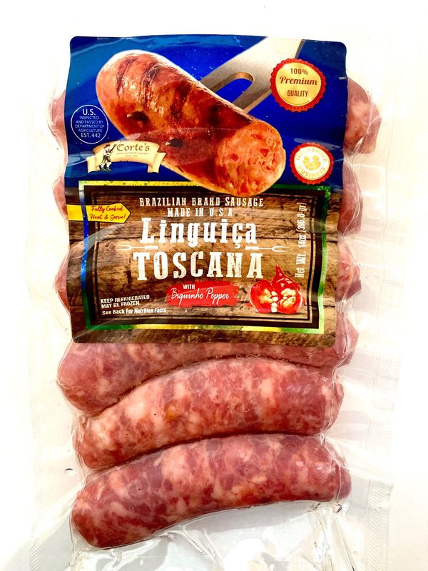 CORTES LINGUICA TOSCANA 14 OZ