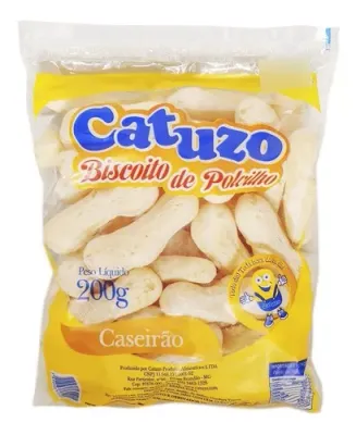 CATUZO BISCOITO DE POLVILHO CASEIRO 200 GR