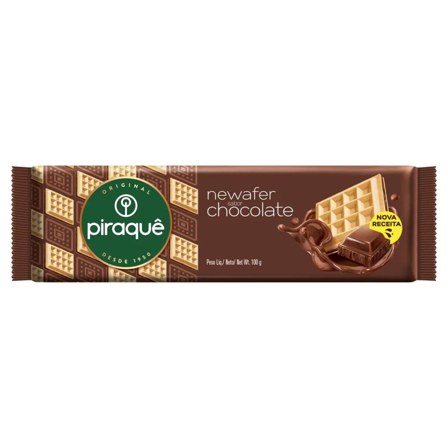 PIRAQUE WAFERS RECH CHOCOLATE 100 GR