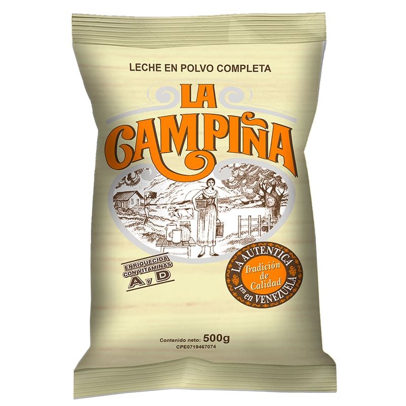 LECHE LA CAMPINA BOLSA 500 GR