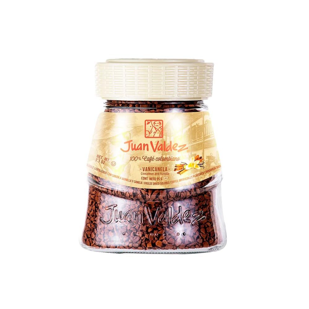 JUAN VALDEZ CAFE INSTANT VAINILA CINNA 3.3 OZ