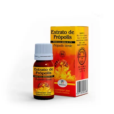 APISVIDA EXTRATO DE PROPOLIS GOTAS 11% 20 ML