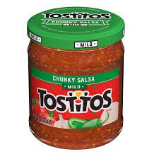 FRITO LAY TOSTITOS CHUNK SALSA MILD 15.5 OZ