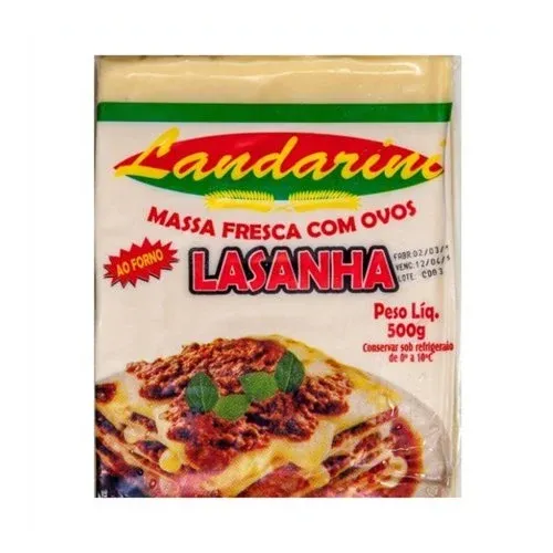 LANDARINI MASSA FRESCA PARA LASANHA 500 GR