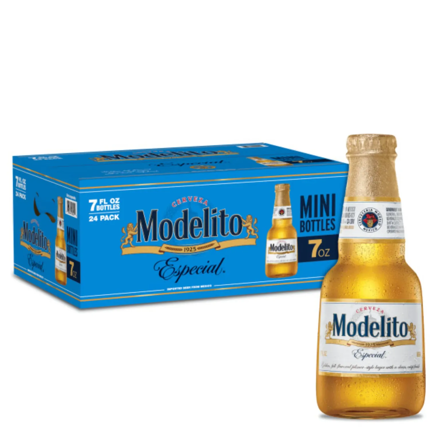 MODELITO CERVEZA SPECIAL 7 FL OZ - BOT 24 PCK