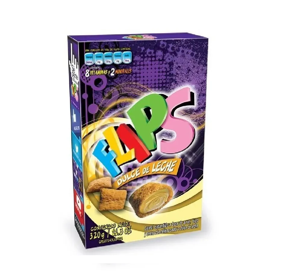 FLIPS CEREAL EXTRA CHOCOLATE 200 GR - 7.8 OZ