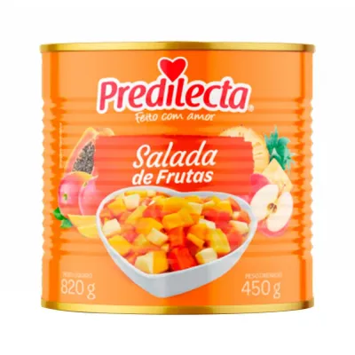 PREDILECTA SALADA DE FRUTAS LATA 450 GR