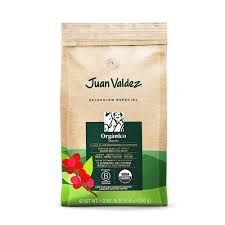 JUAN VALDEZ ORGANIC GROUND COFFEE 9.98 OZ