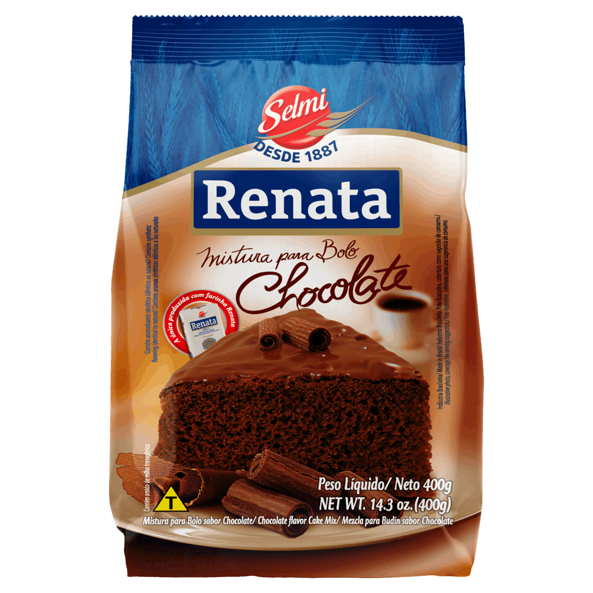 RENATA MISTURA PARA BOLO CHOCOLATE 400 GR
