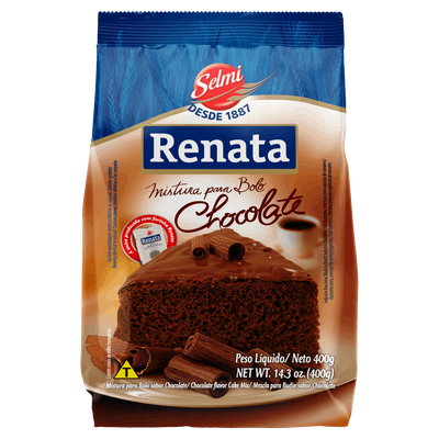 RENATA MISTURA PARA BOLO CHOCOLATE 400 GR