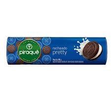 PIRAQUE BISCOITO RECHEADO PRETTY 160 GR
