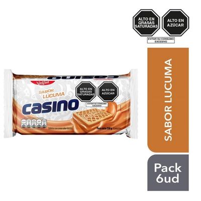 CASINO GALLETAS DE LUCUMA 282 G - 6 PACK