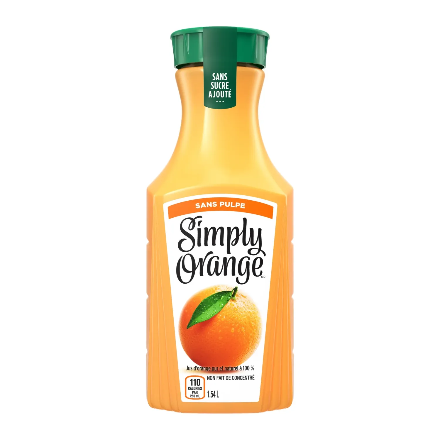 SIMPLY ORANGE JUICE PULP FREE W/ CALC 11.5 OZ