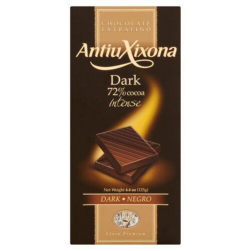 ANTIU XIXONA DARK CHOCOLATE INTENSE 4.4 OZ