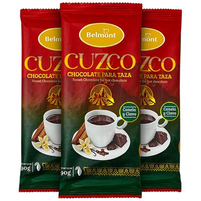 BELMONT CUZCO CHOCOLATE CANELA Y CLAVO 90 GR