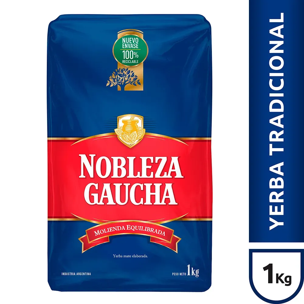 NOBLEZA GAUCHA YERBA MATE TRADICIONAL1 KG