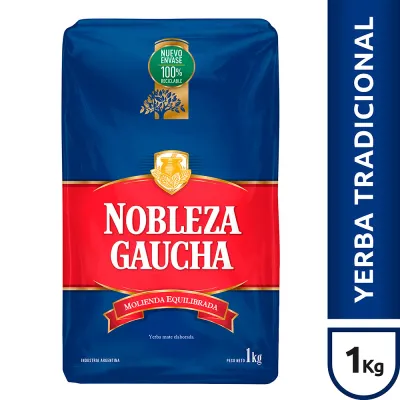 NOBLEZA GAUCHA YERBA MATE TRADICIONAL1 KG