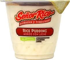 SENOR RICO PUDIN DE ARROZ - RICE PUDDING 8 OZ