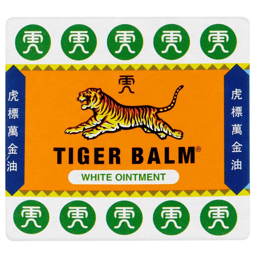 TIGER BALM WHITE OINMENT-BALSAM DE TIGRE 18 G