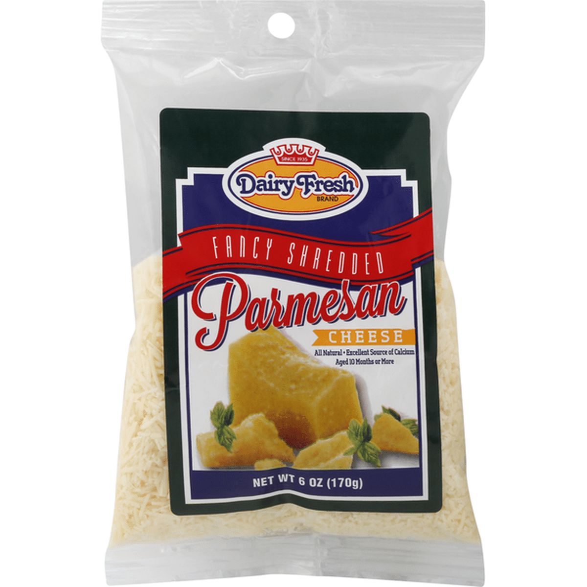 DAIRY FRESH PARMESAN FANCY SHREDDED 6 OZ