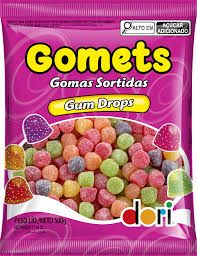 DORI GOMETS BALA DE GOMA SORTIDAS 500 GR