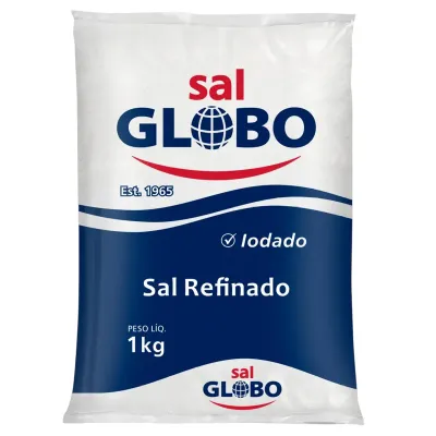 GLOBO SAL REFINADO 1 KG