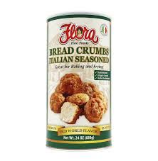 FLORA ITALIAN BREAD CRUMBS SEASONED 24 OZ