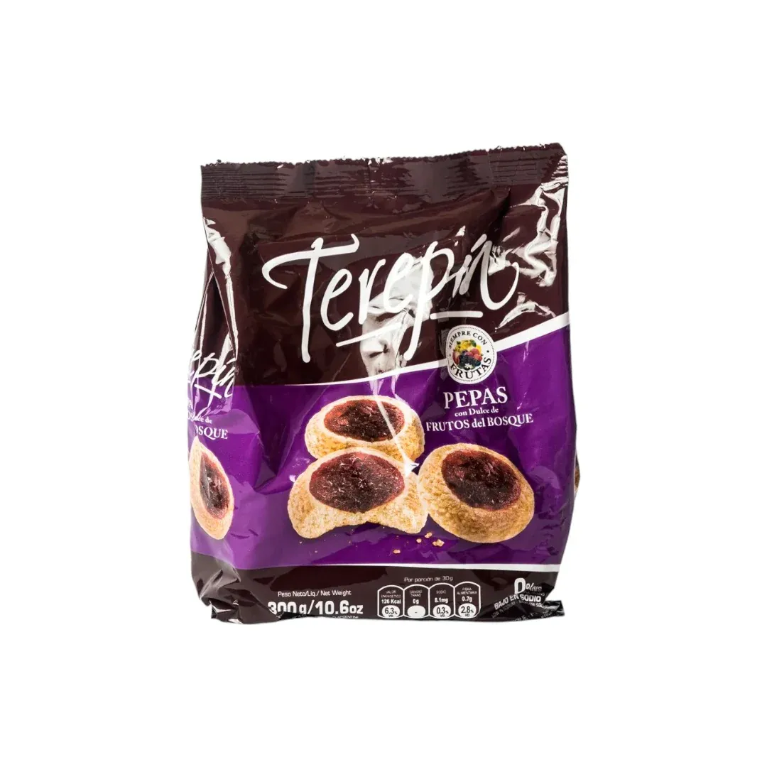 TEREPIN PEPAS DE FRUTOS DEL BOSQUE 300 GR