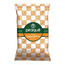 PIRAQUE BISC SALGADINHO - SALTY SNACKS 100 G