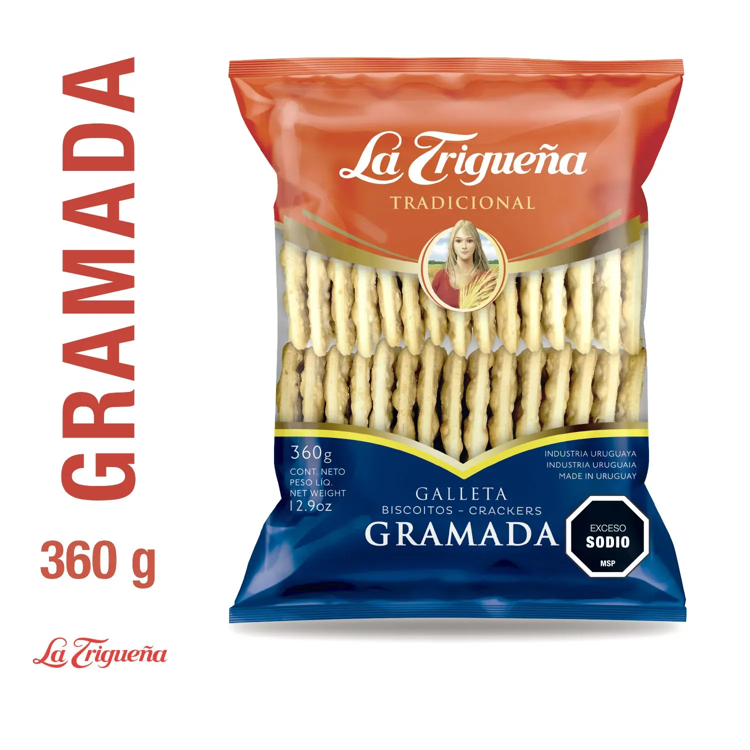 LA TRIGUENA GALLETITAS GRAMADA 360 GR