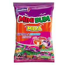 COLOMBINA MINI BUM SURTIDO 600 GR