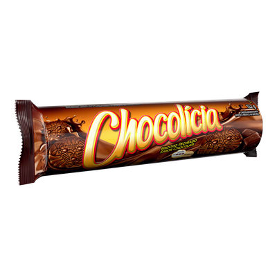 CHOCOLICIA BISCOITO RECHEADO CHOCOLATE 132 GR