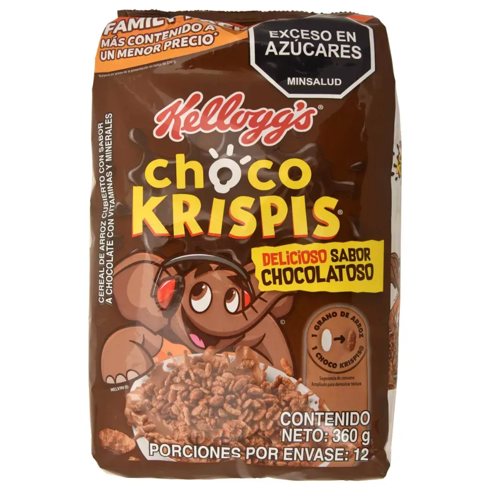 KELLOGGS CHOCO KRISPIS 360 GR