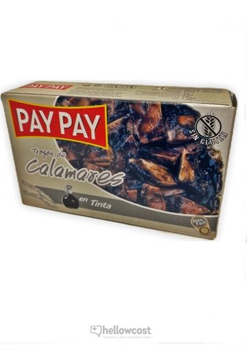 PAY PAY SQUID PIECES IN INK SAUCE 9 OZ