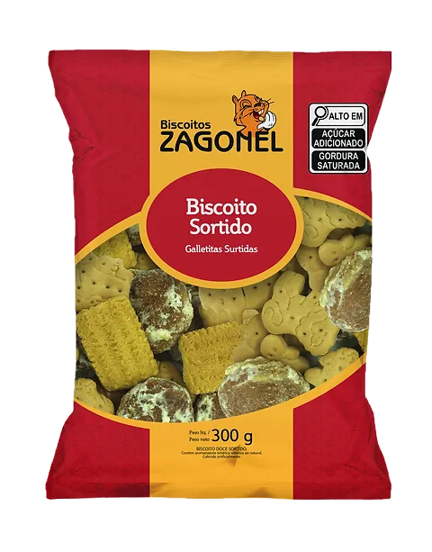 ZAGONEL BISCOITO ASSORTED 300 GR