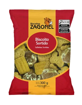 ZAGONEL BISCOITO ASSORTED 300 GR