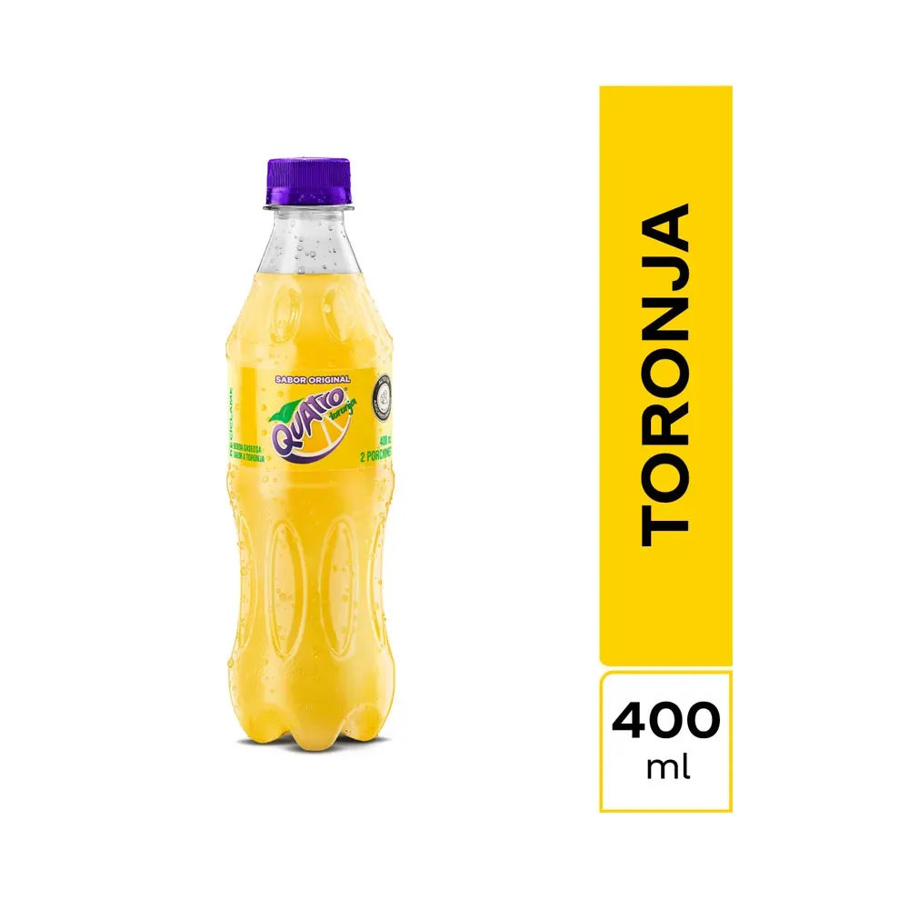 QUATRO SODA SABOR TORONJA 400 ML