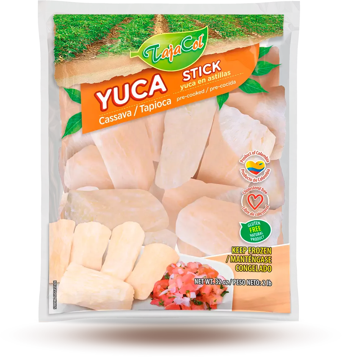 TAJACOL YUCA BITES 2 LB - 32 OZ