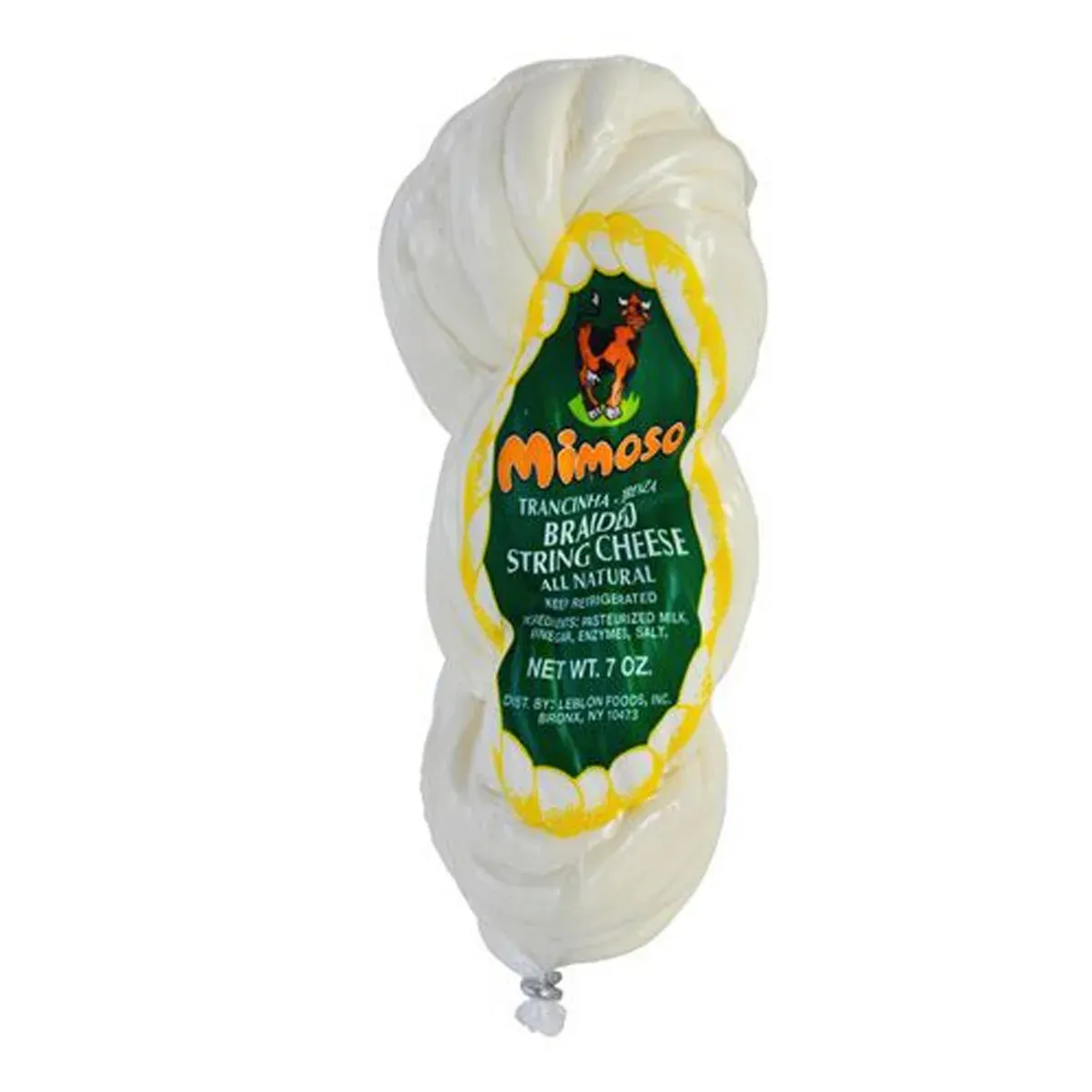 MIMOSO CHEESE BRAIDED STRING CHEESE 7 OZ