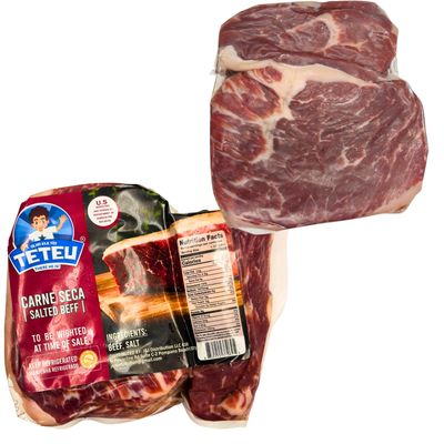 TETEU CARNE SECA - SALTED BEEF (LB)