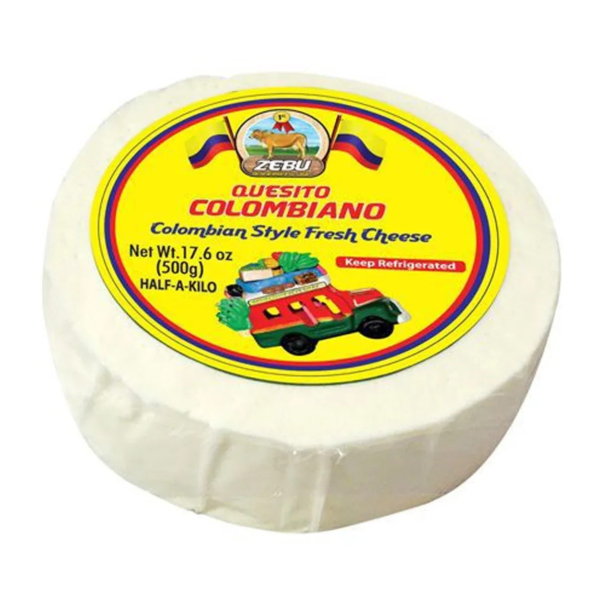 ZEBU QUESITO COLOMBIANO 340 GR