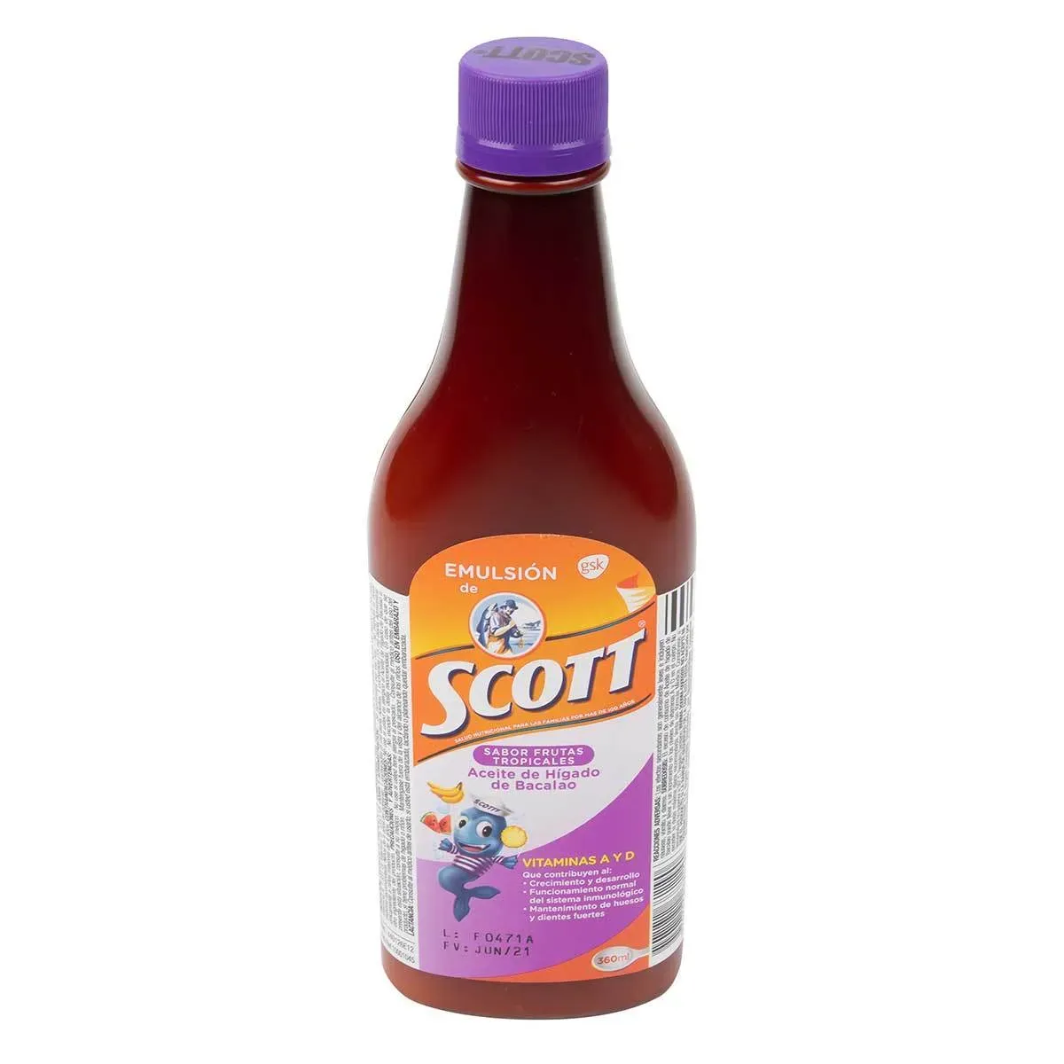 EMULSION DE SCOTT FRUTAS TROPICALES 360 ML