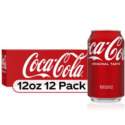COCA COLA REGULAR LATA 12 OZ - 12 PCK