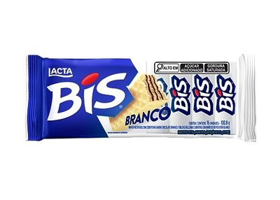 LACTA BIS LAKA CHOC BRANCO 100.8 GR