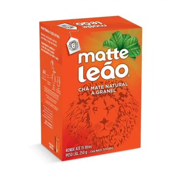 MATTE LEAO CHA NATURAL GRANEL 250 GR