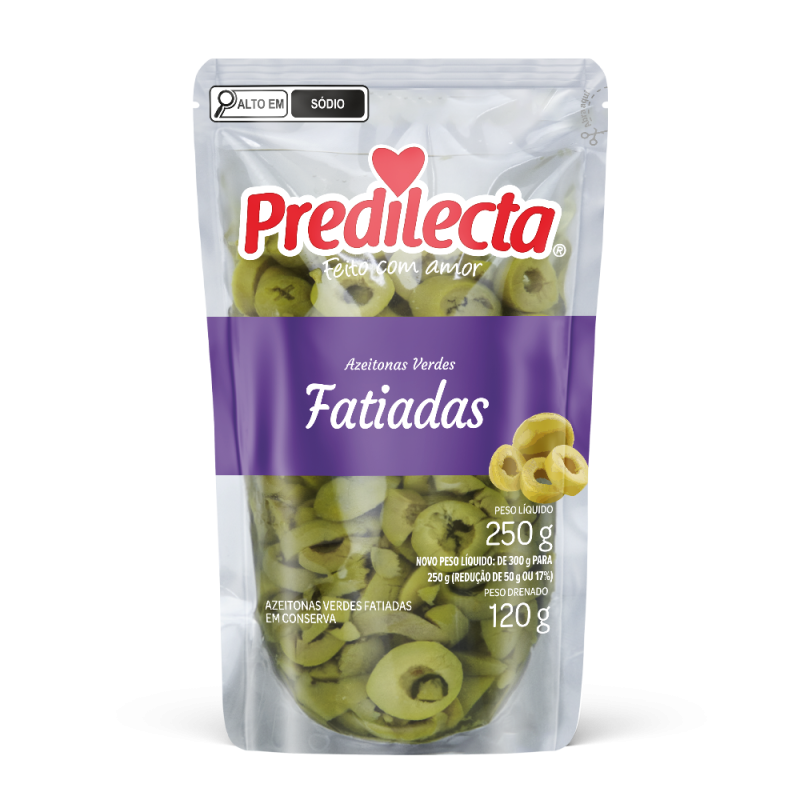 PREDILECTA AZEITONAS VERDE FATIADA 120 GR