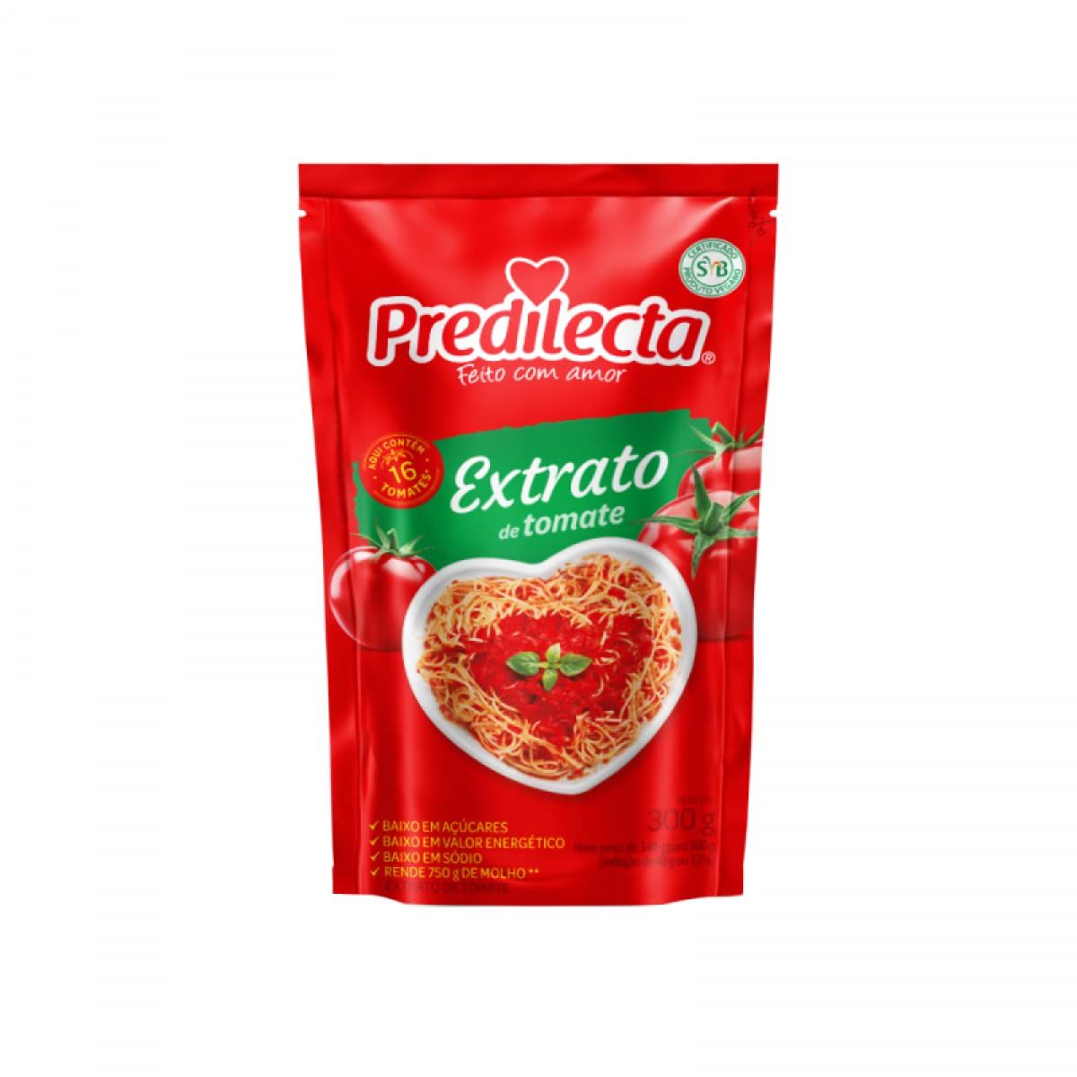 PREDILECTA EXTRATO DE TOMATE SACHE 300 GR