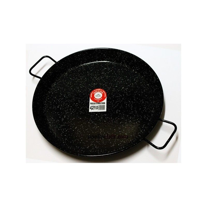 LA IDEAL ENAMEL PAELLA PAN 42 CM-16.53&quot;(EA)