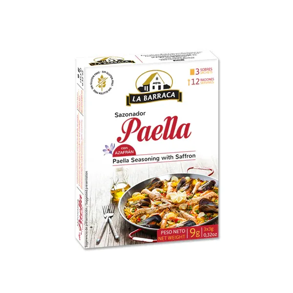 LA BARRACA SEASONING WITH SAFFRON .32 OZ 9 GR