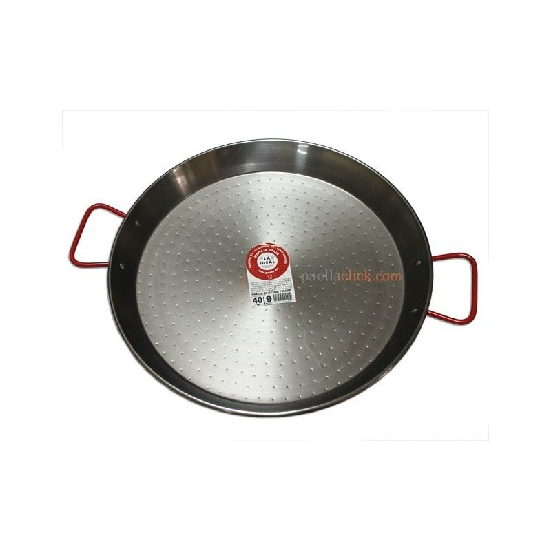 LA IDEAL POLISHED PAELLA PAN 40 CM-31.49&quot;(EA)